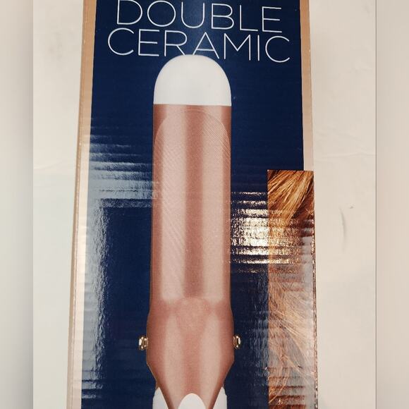 Conair Double Ceramic 1.5 Inch Curling Iron Auto Off Dual Voltage Travel New - Picture 4 of 7